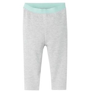Zara Kids Combination Cropped Legging Gray Marl